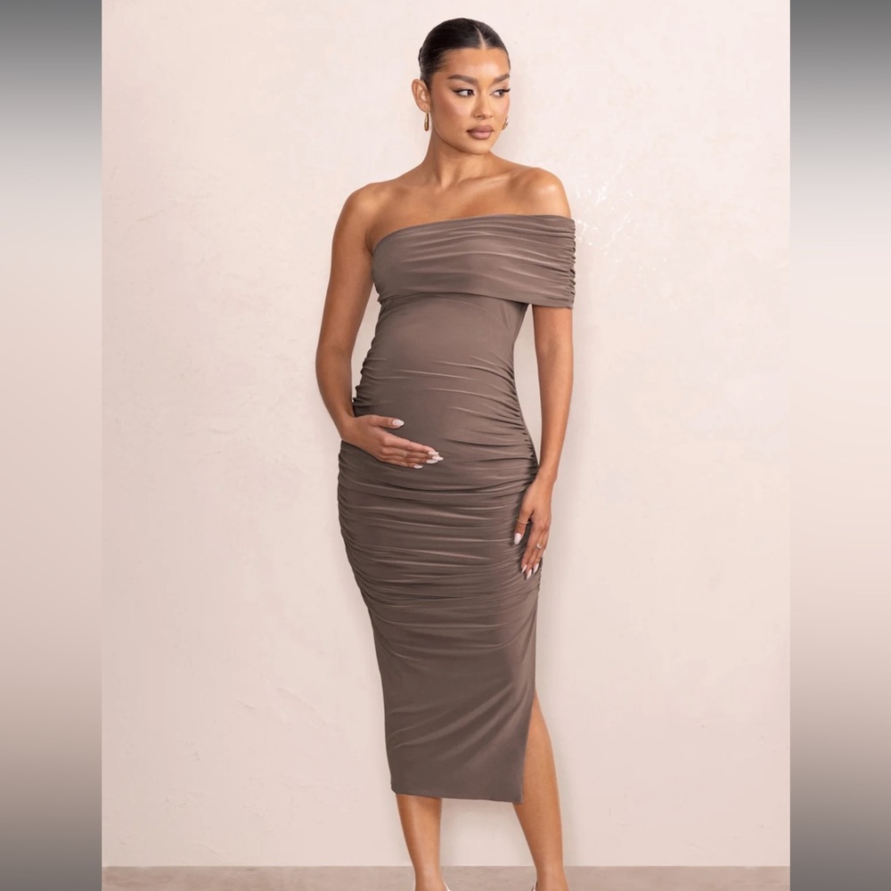 CLUB L London Maternity baby shower dress